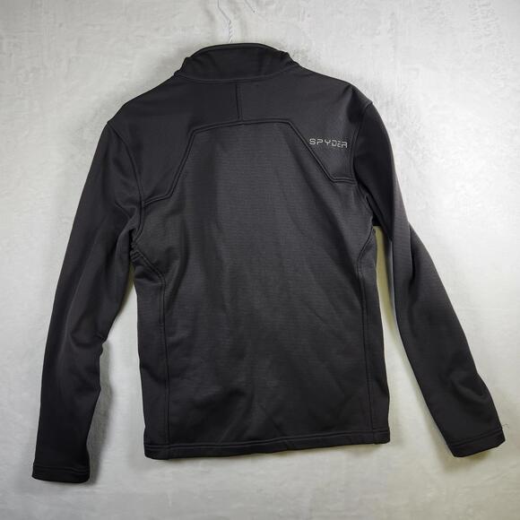 Spyder Full Zip Jacket Mens Gray Size Small Active Outdoors - Picture 9 of 10